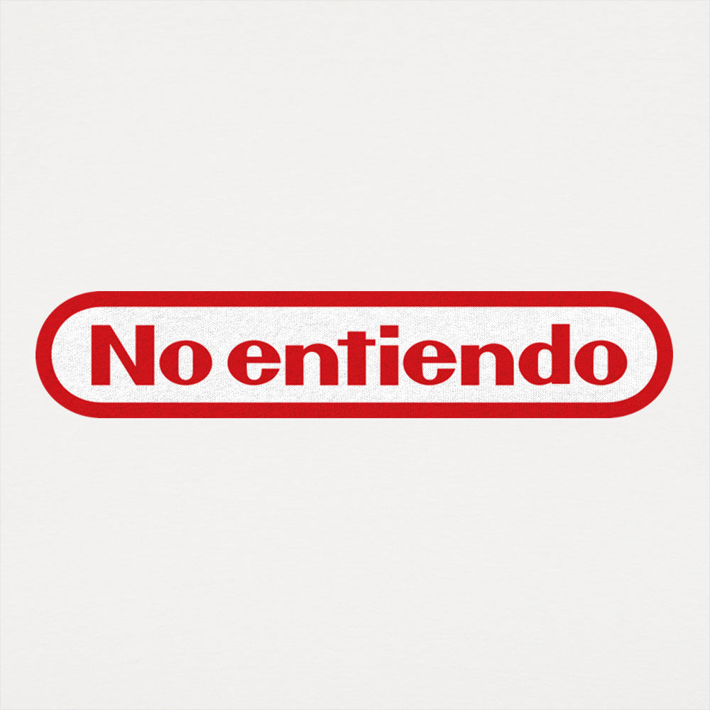 No Entiendo