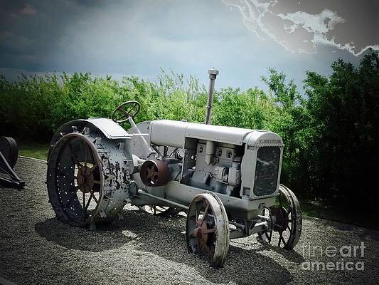 Old Tractor 002 Mccormick Deering Print