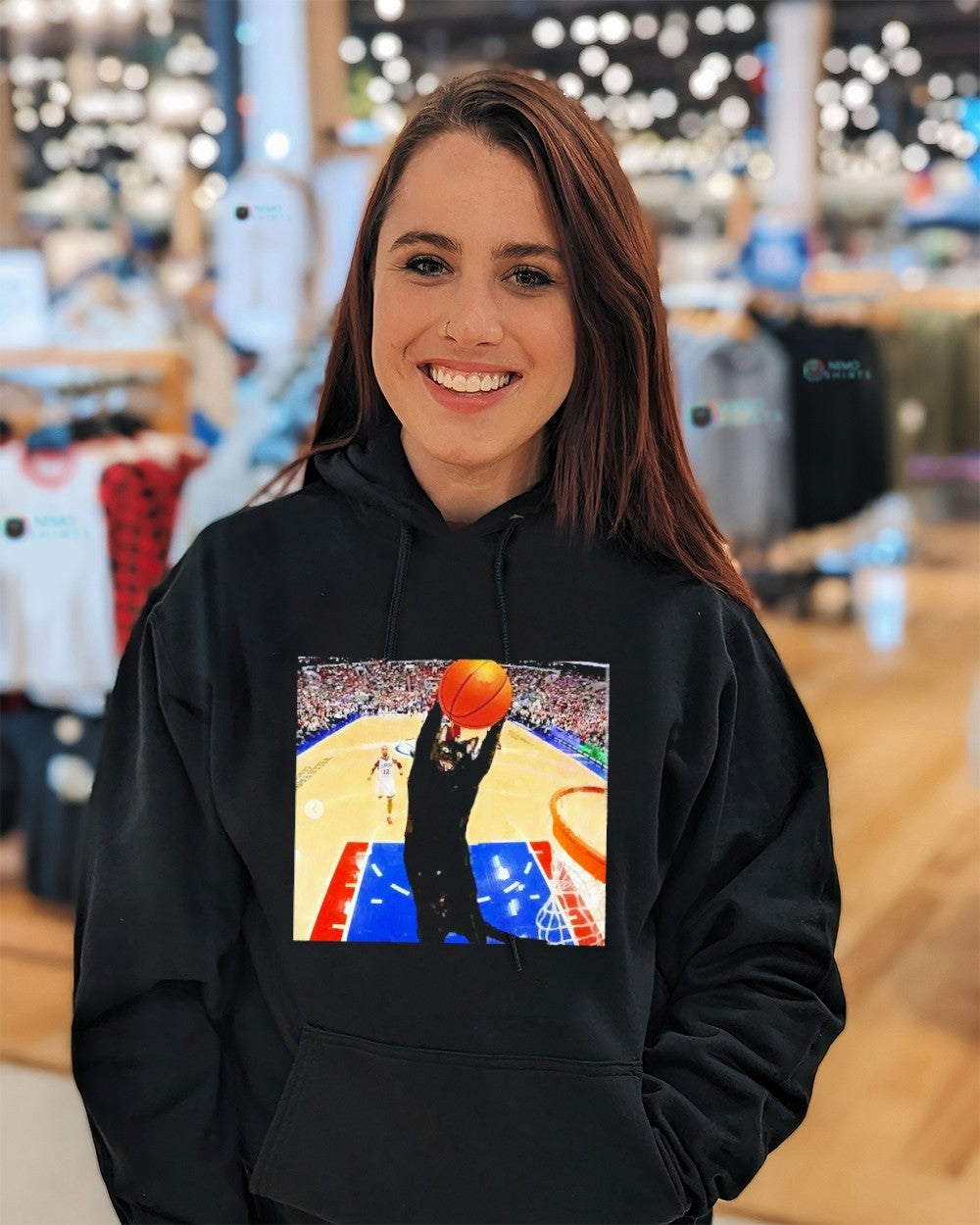 Philadelphia 76ers black cat slam dunk meme shirt