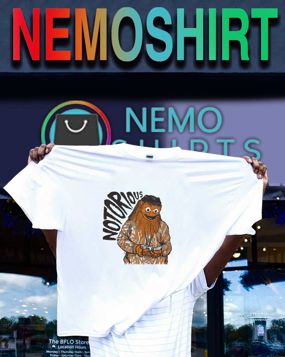 Notorious Gritty Philadelphia Flyers shirt