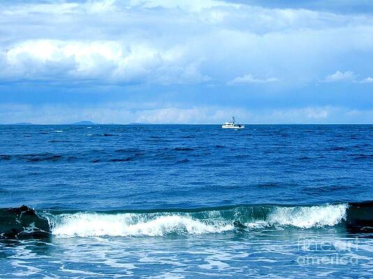Pacific Northwest Blue Seascape Print
