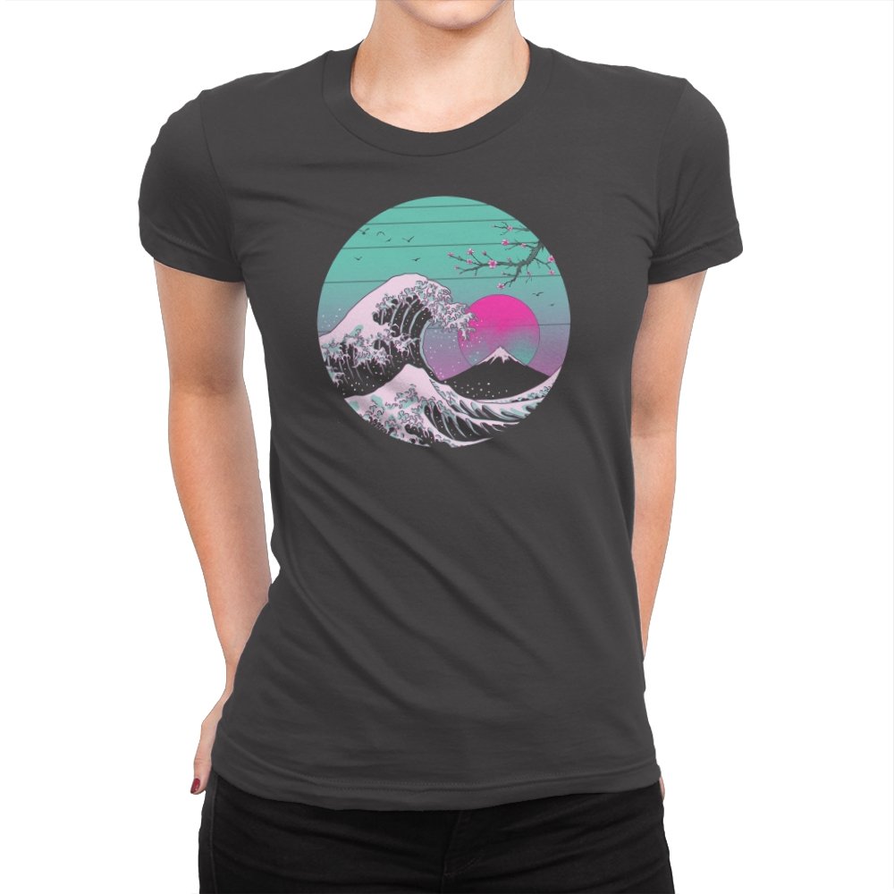 The Great Wave Vapor Aesthetics
