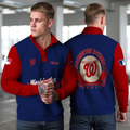 Washington Nats New Collection Casual Stand Collar Sweatshirt