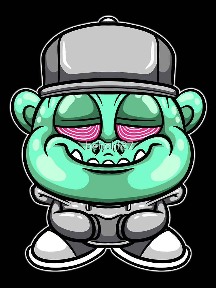 friendly monster cartoon by behold27