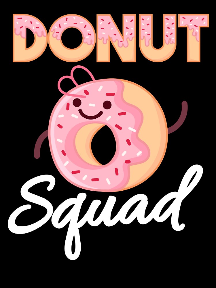 Donut Squad Birthday Donut Lover For Kids Boy Girls by 26funy