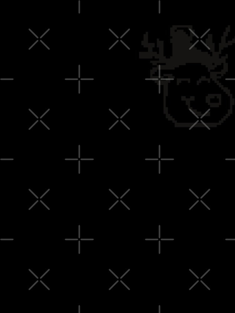 Deer Christmas cloth pixel art by Xatutik.art