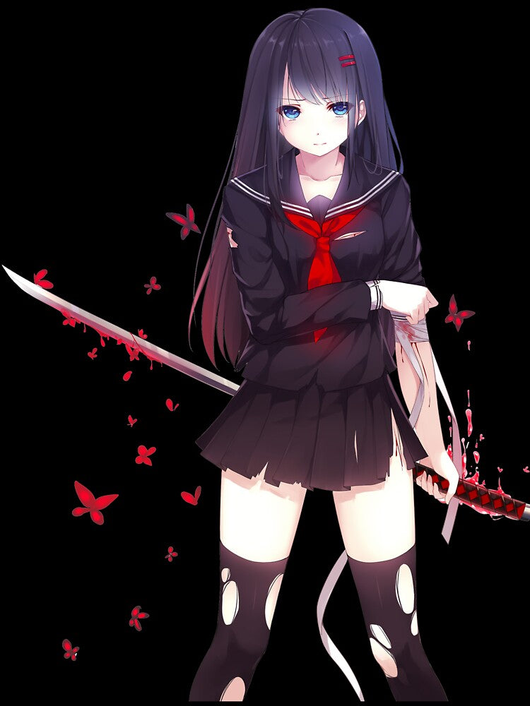 ◄Katana Girl► by Zentenar