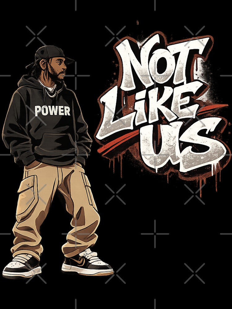 Power Streetwear Graphic – Urban Graffiti Hoodie Style Illustration by Kemmie22