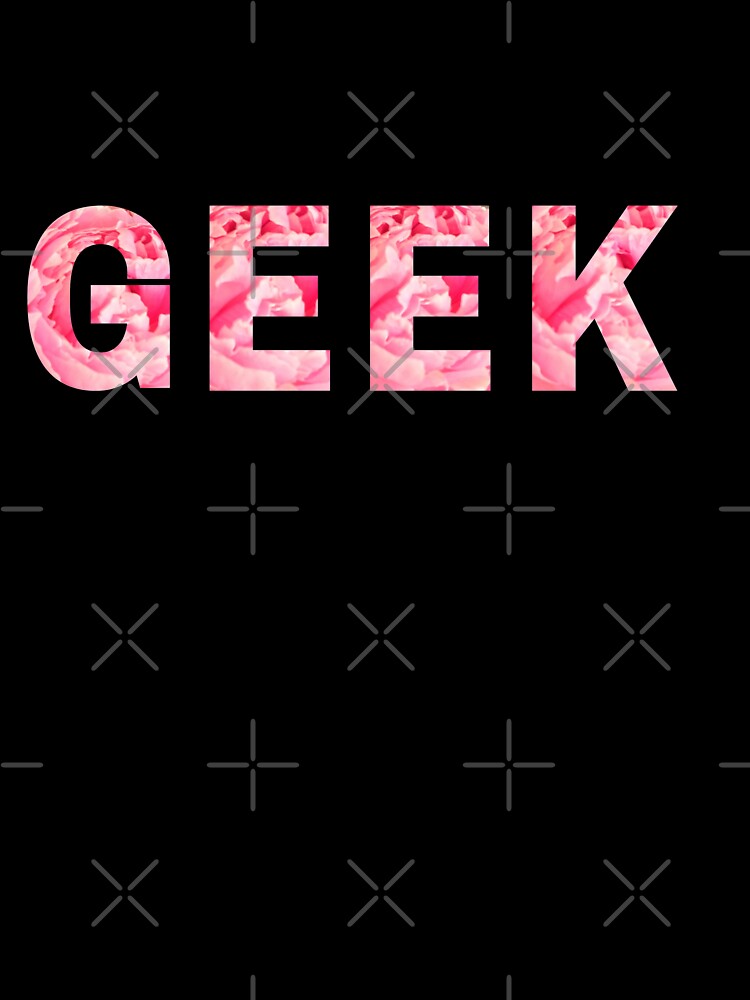 Geek in peony | YES I'M A GEEK by Le Plus Three