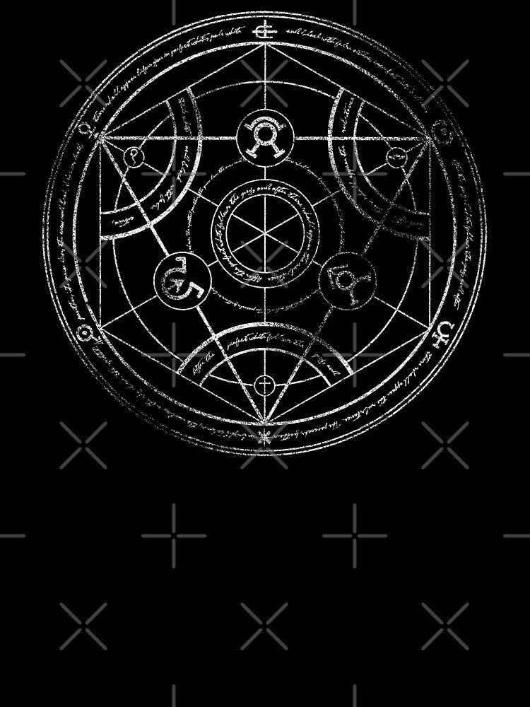 Human Transmutation Circle - Chalk by RevolutionGFX