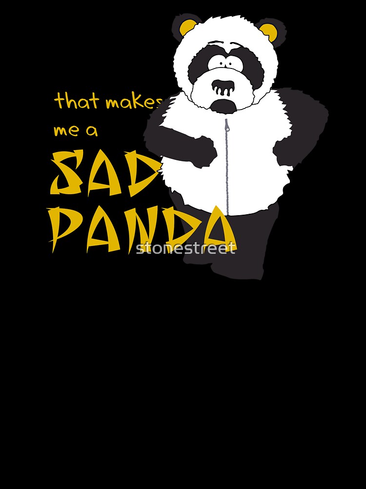 Sad Panda by stonestreet