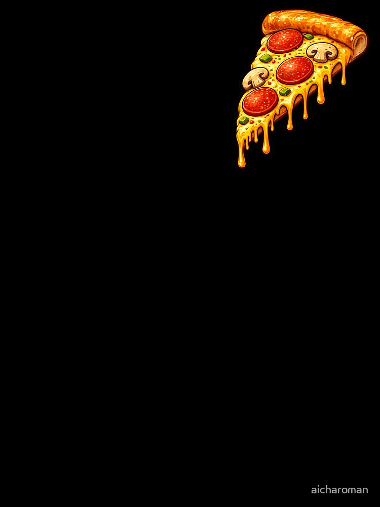 pepperoni pizza by aicharoman