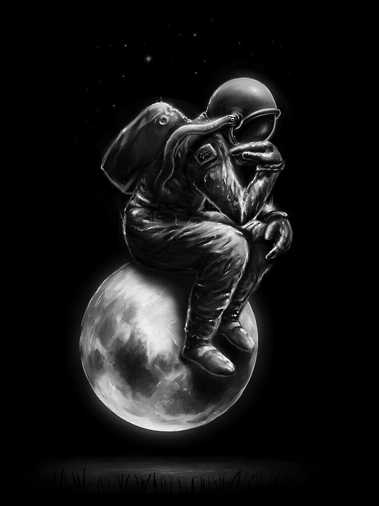 Space Thinker by nicebleed