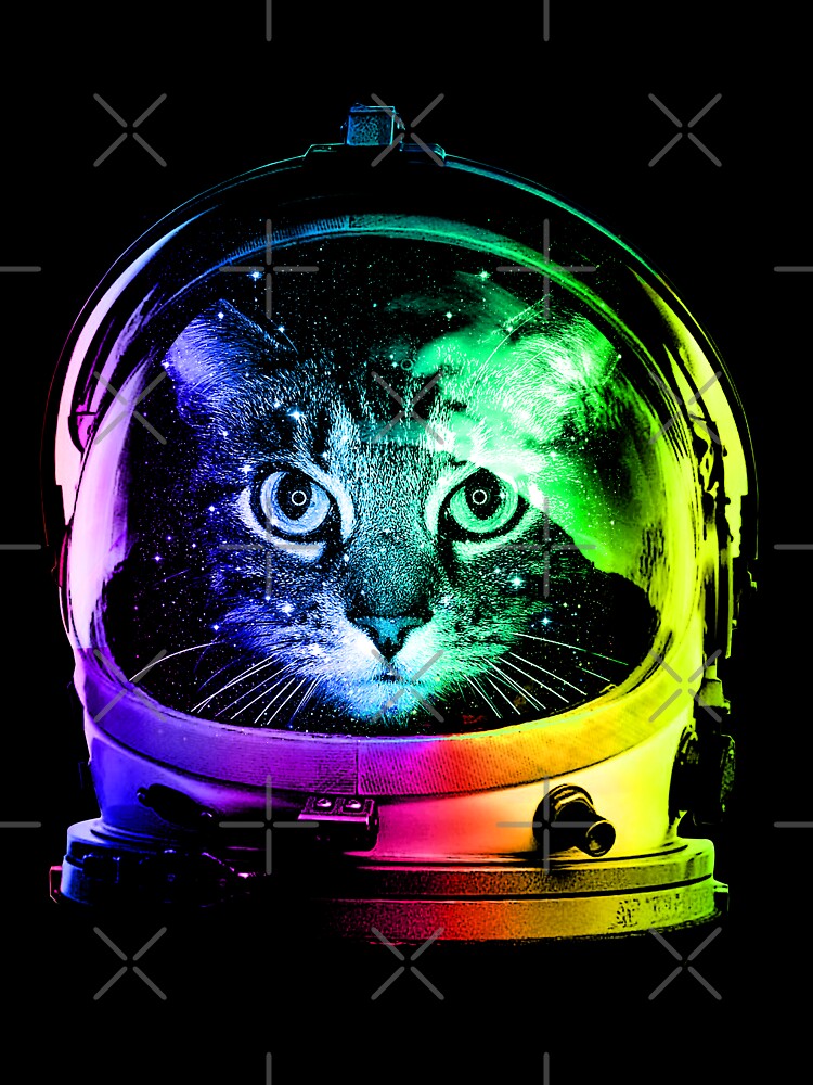 Astronaut Cat by clingcling