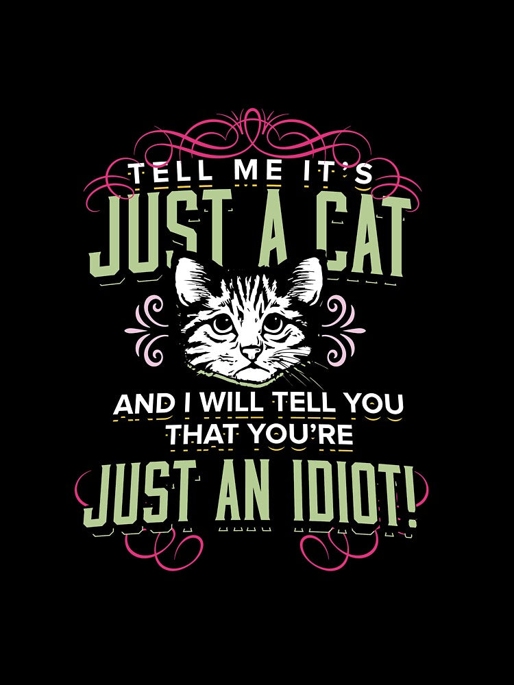 Crazy Cat Lady meme Fun idea quote hilarious and original by djpraxis