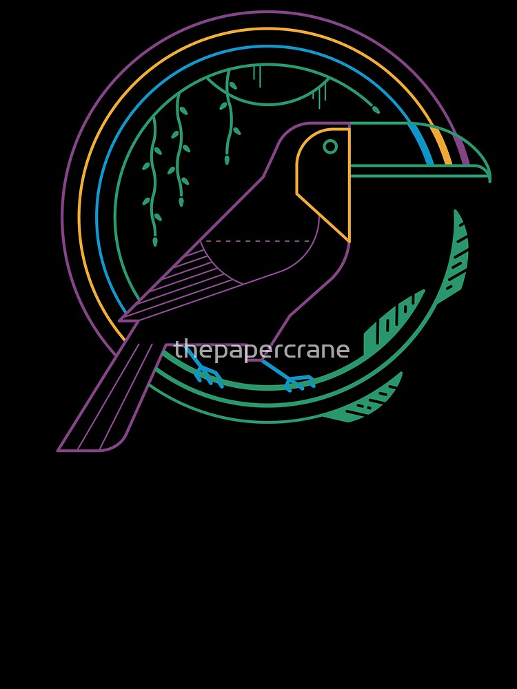 Rainbow Forest by thepapercrane