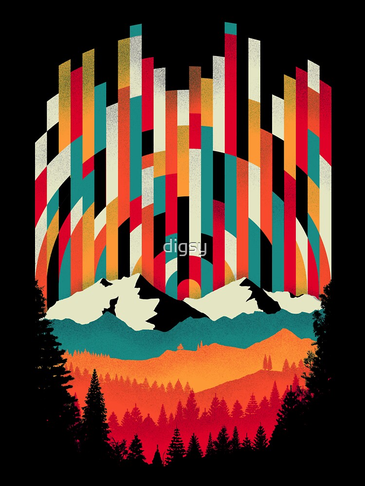 Sunset in Vertical by Dianne Delahunty aka digsy