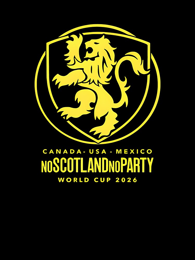 Scotland World Cup 2026 No Scotland No Party T-Shirt_83987455 by gidget-gadget