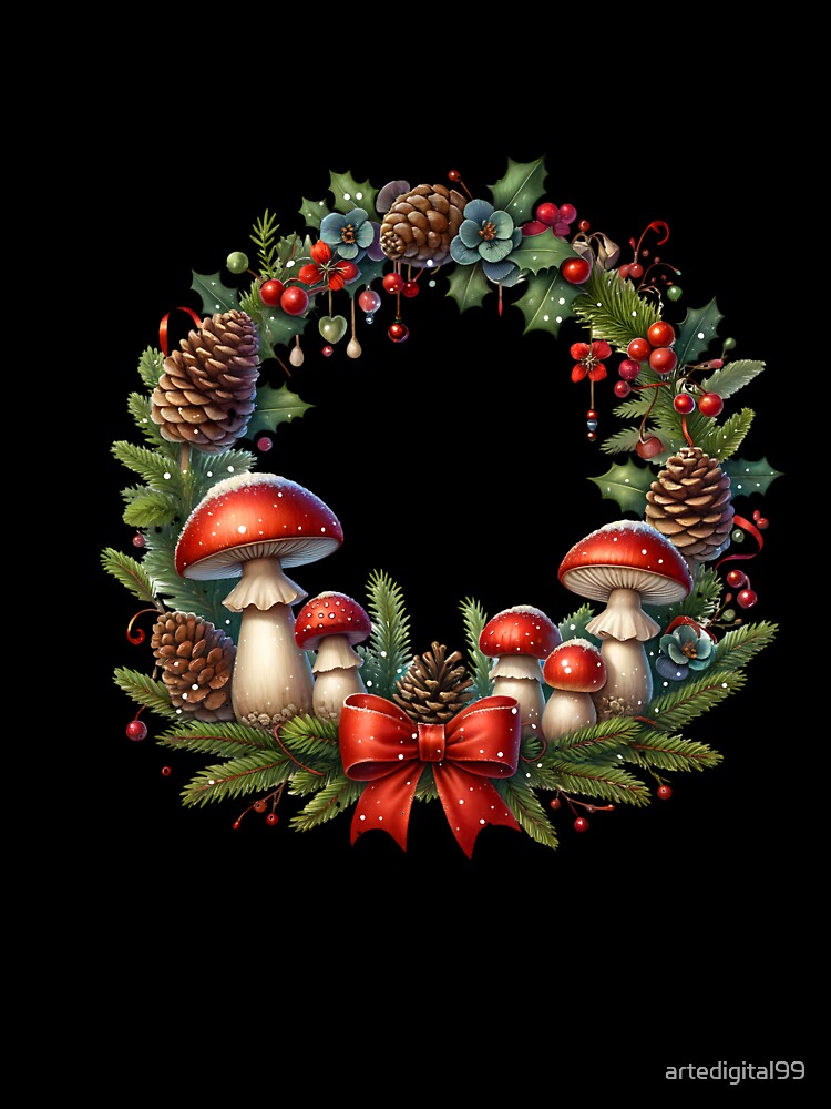 Christmas Winter Aesthetic – Watercolor Illustration by artedigital99