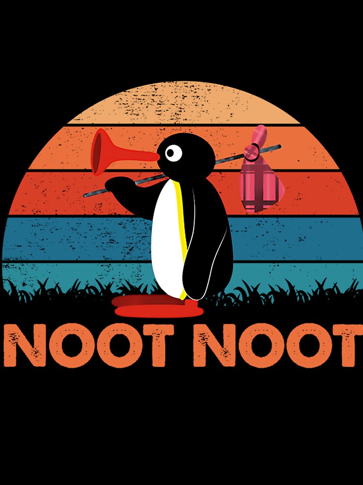 Noot Noot Pingu - Retro Vintage Animal Cute by DorisBrady1
