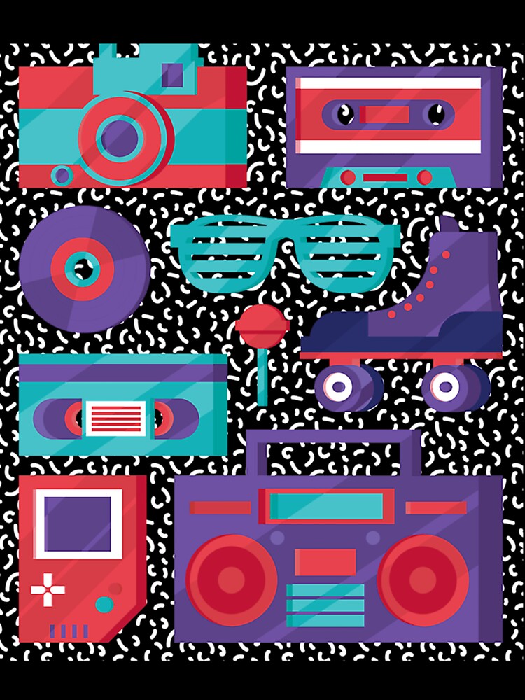 Camera Cassette Video Tape Roller Skate - 90S 80S Retro Nostalgia by discriminatio