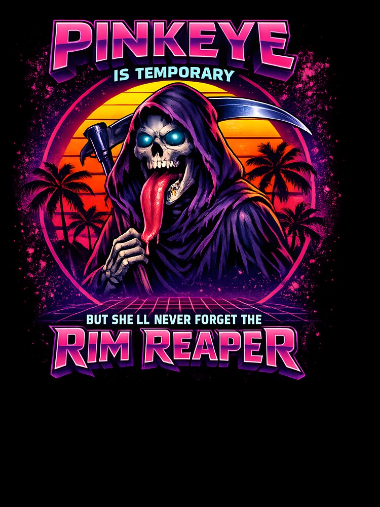 Pinkeye is Temporary Grim Reaper Design by HUTEND
