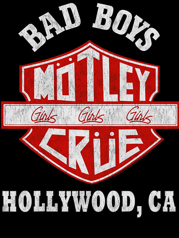 Motley Crue Bad Boys Hollywood Ca For Rock And Roll Fan Gift For Heavy Metal Lovers by MarketPlaceBG