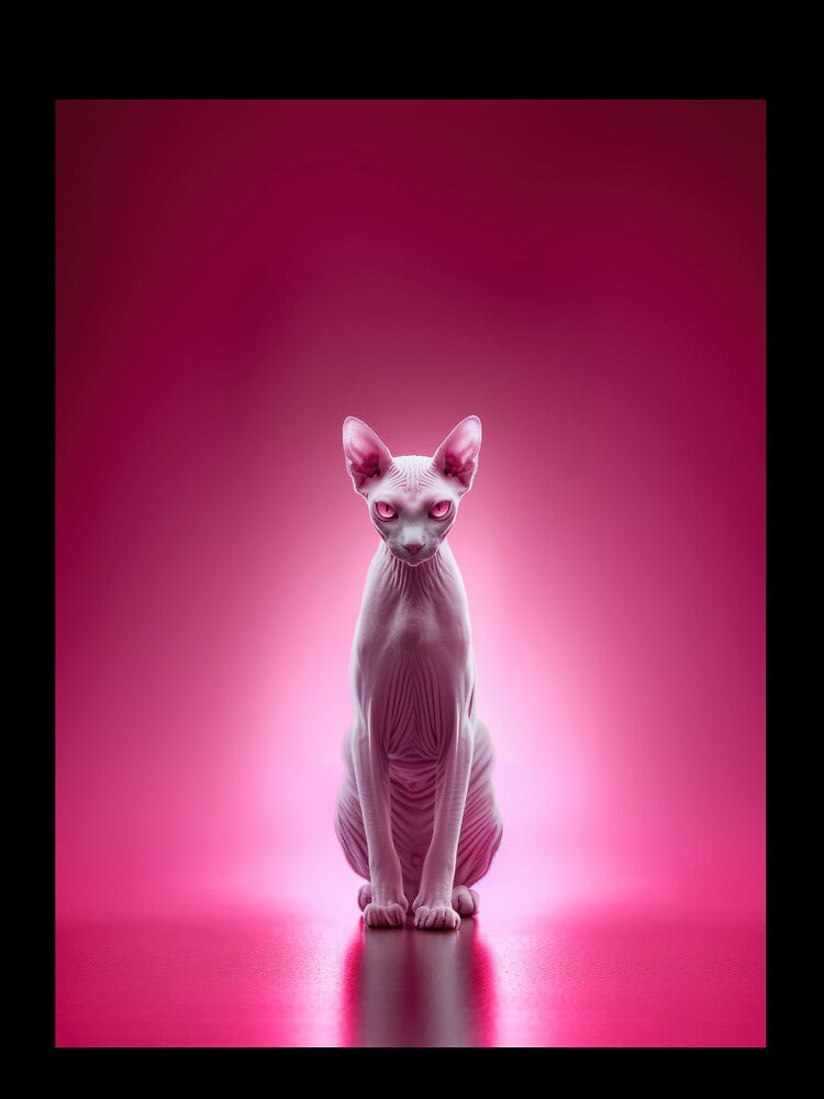 Pink Sphynx Cat by AImazeD