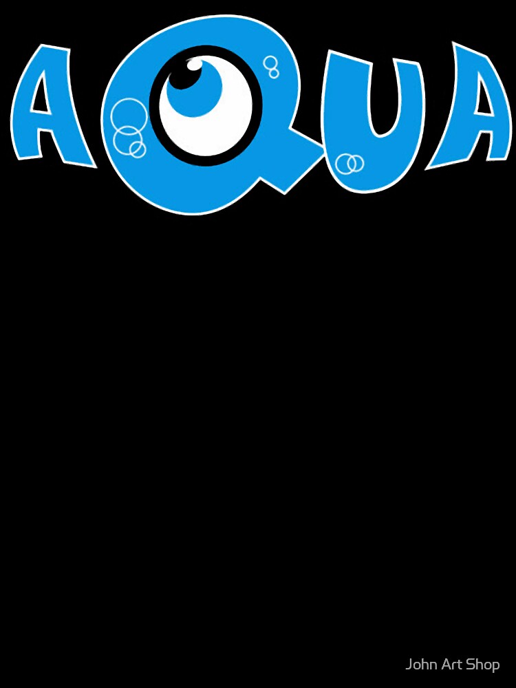 Aqua - Band Logo by John Art Shop