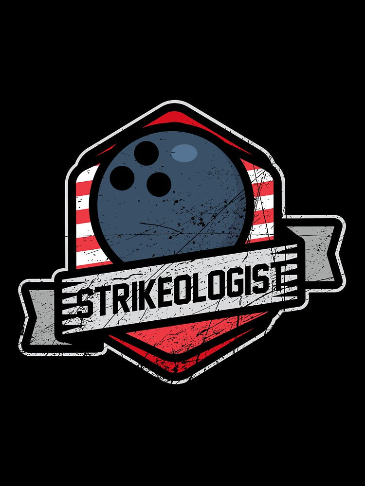Strikeologist Bowling T-Shirt for Men and Women by AllStarMerch