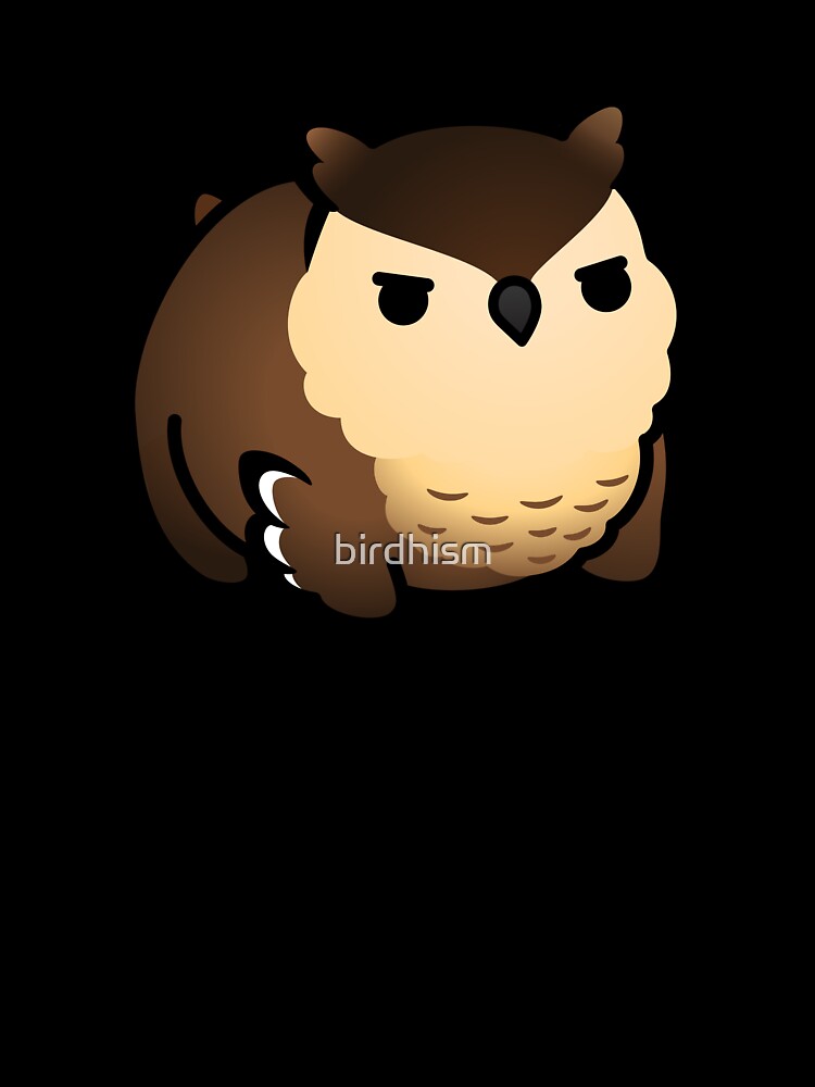 Chubby Owlbear by birdhism