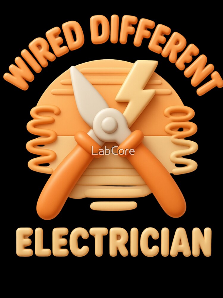 Wired Different | American Electrician Lightning Shirt by LabCore