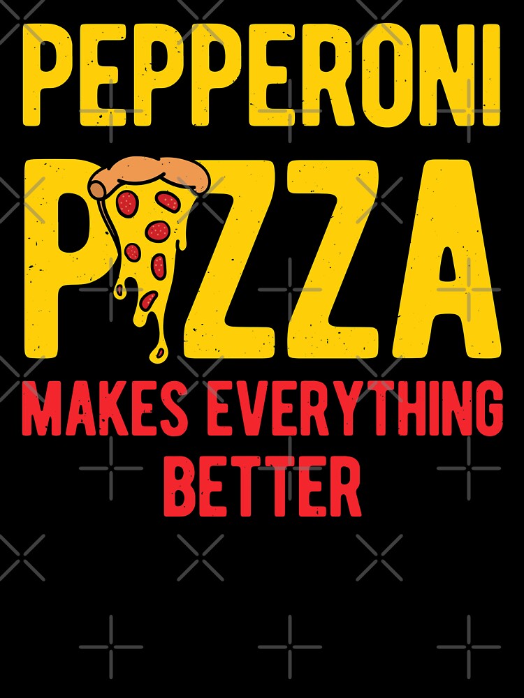 Funny Pepperoni Pizza by artworkbyrihen