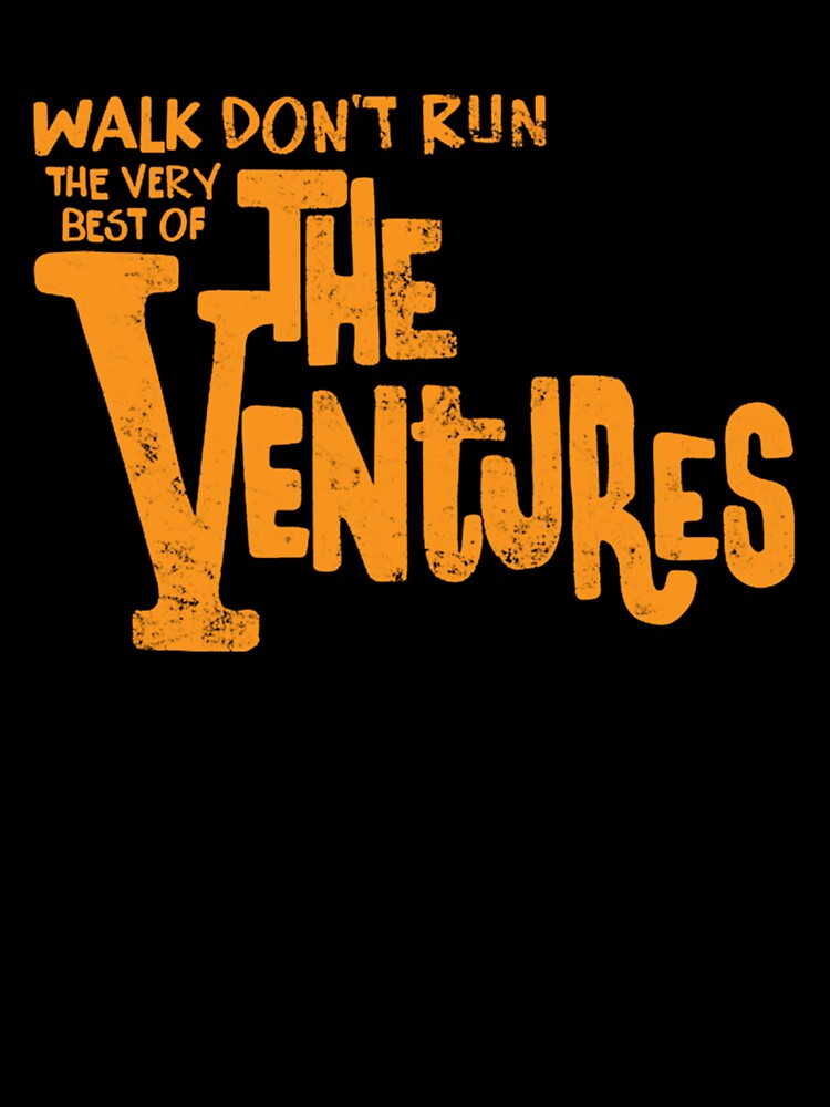 Walk Don't Run The Very Best Of The Ventures Logo by archiwyzardArt