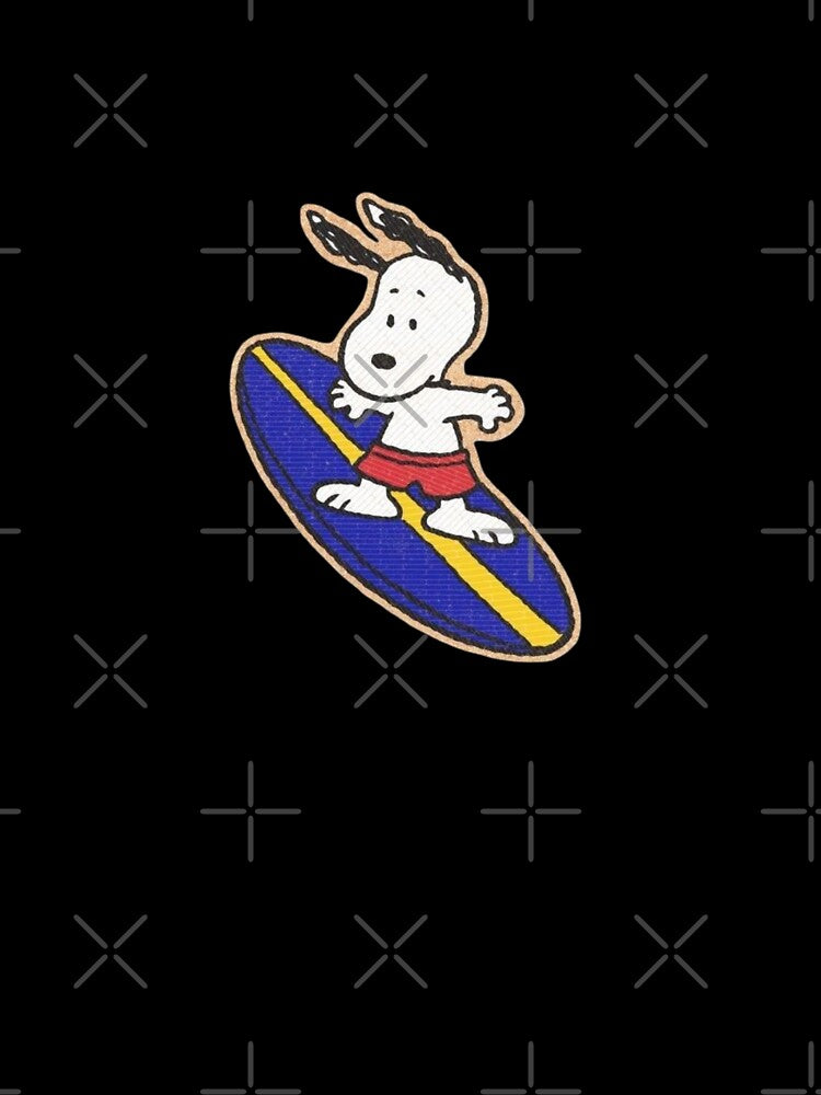 Cute Cartoon Surfing Puppy by TSGDesign