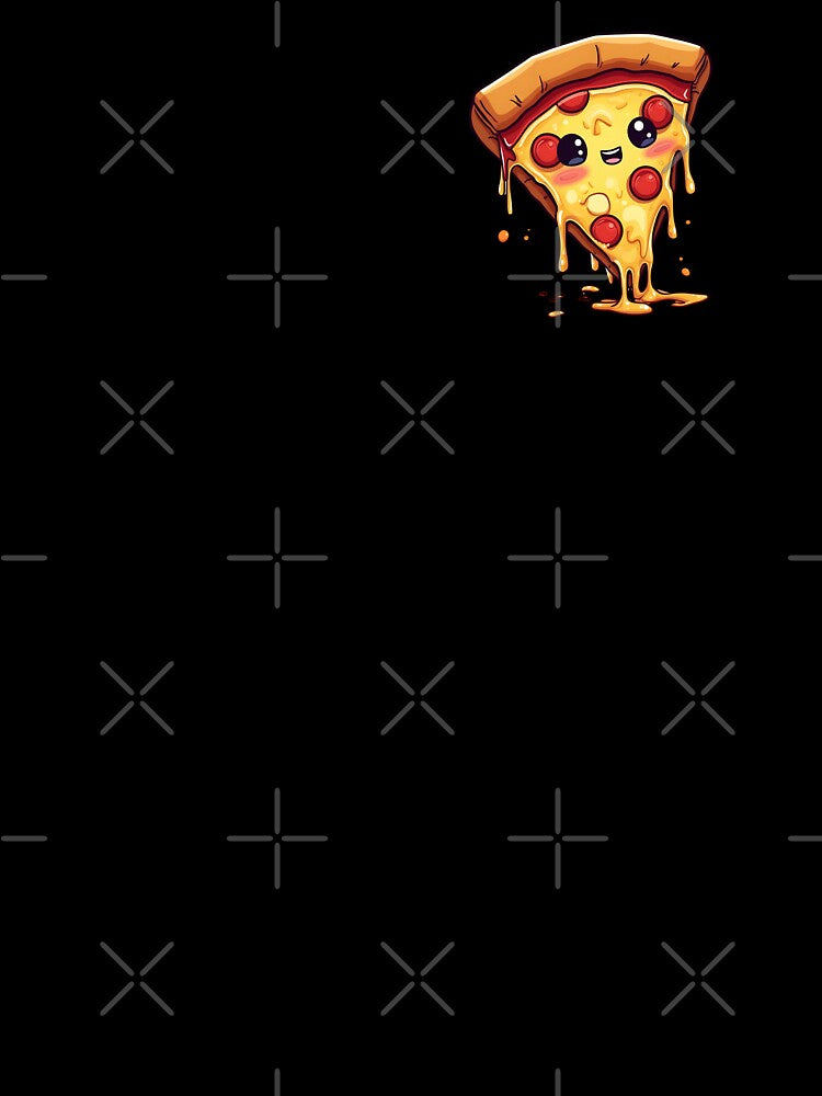 Pizza Slice Kawaii by VibeTCreations