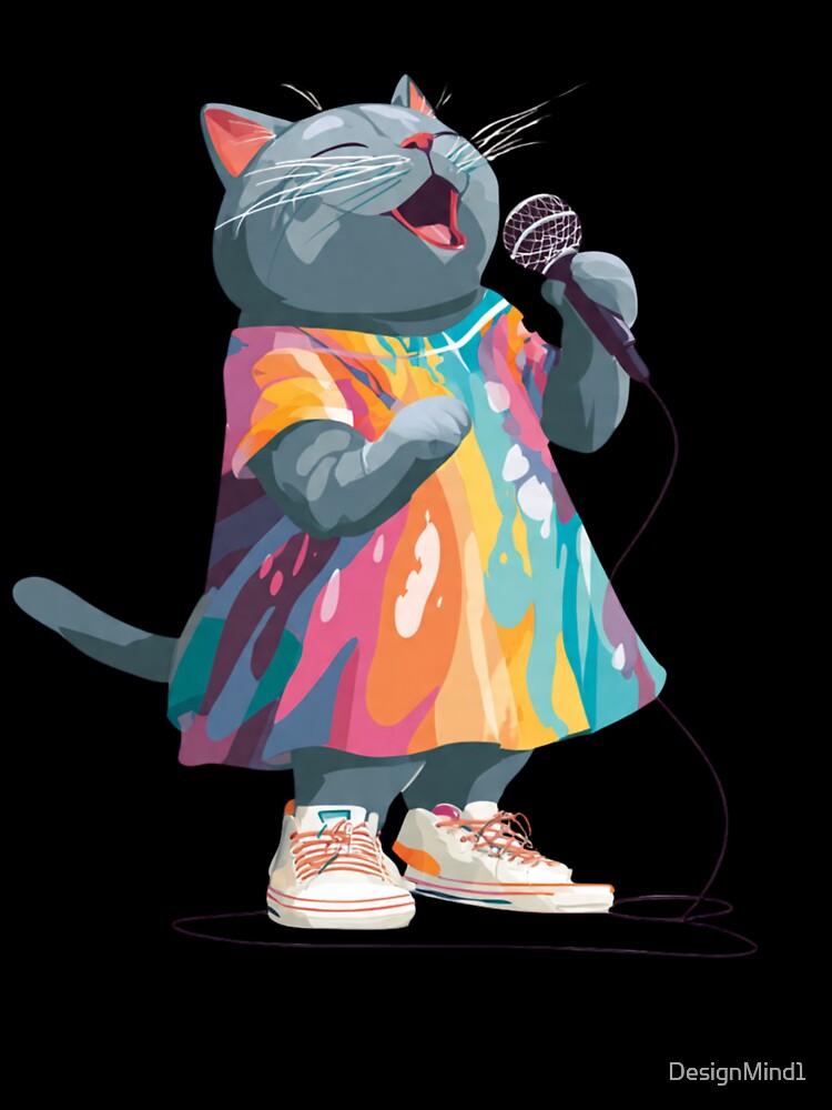 Cat Singing Solo by DesignMind1
