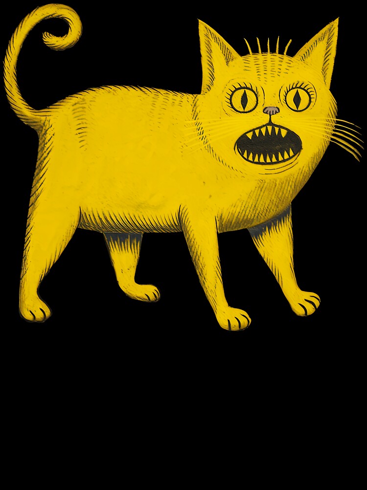 Screaming Cat by Angry Swan Designs