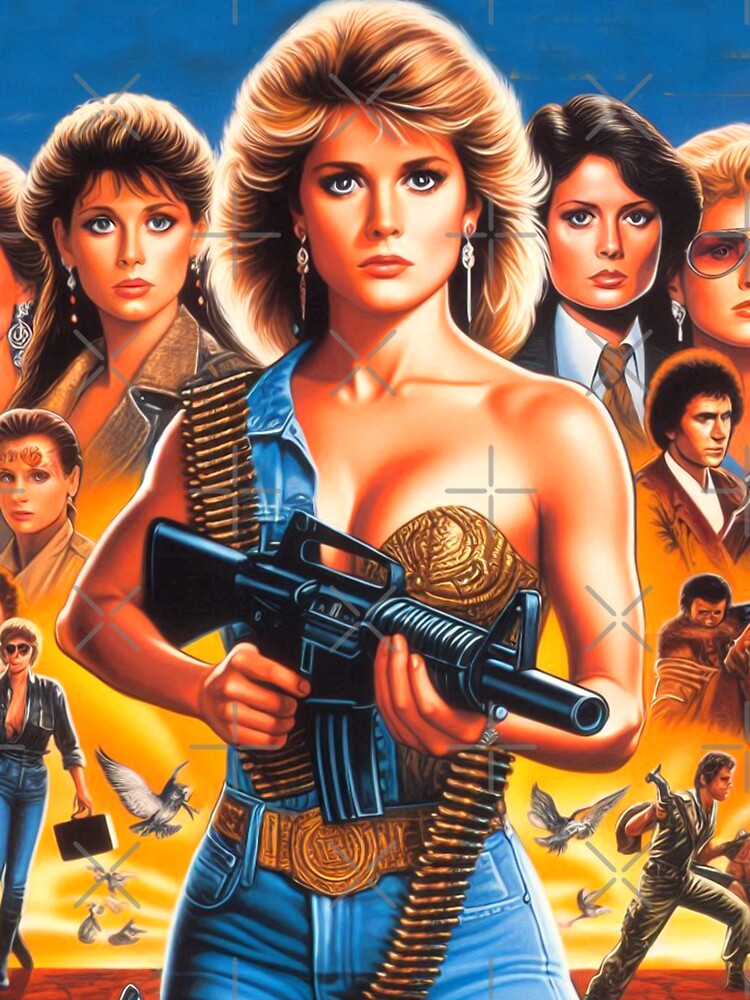 80s Action Girls by PulpVintage