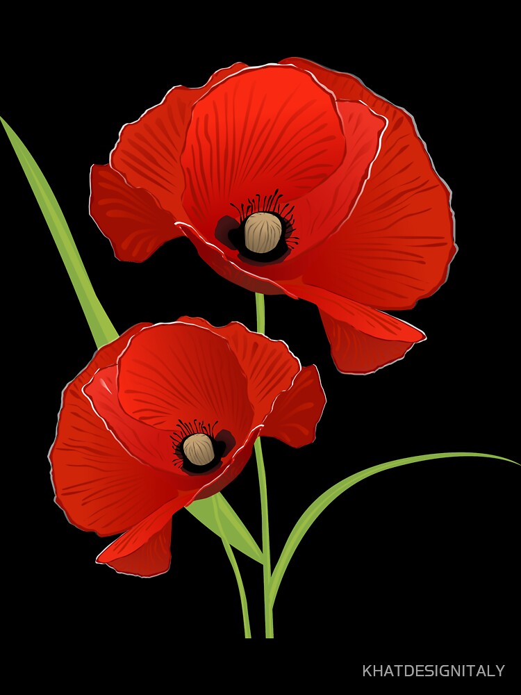 Poppies by KHATDESIGNITALY