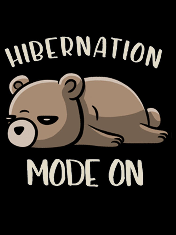 Lazy Hibernation Mode On Funny Lazy by PixelsNotPens