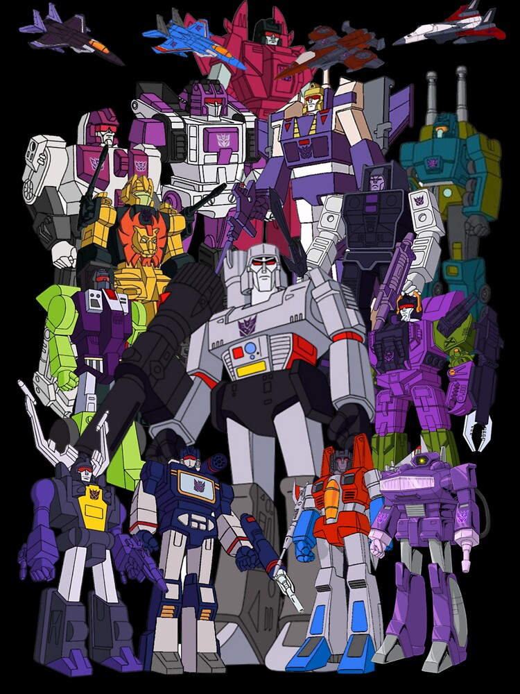 The Decepticons Transformers G1 by Toons4u