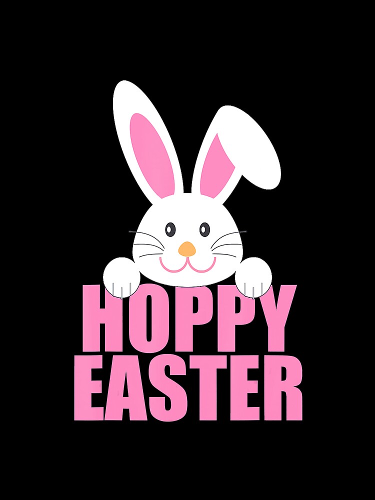 Easter Bunny Pun Hoppy Easter by KiteOfWind