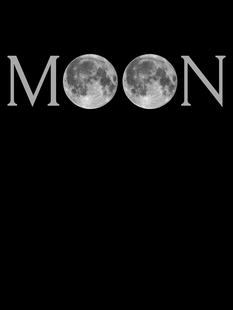 Minimalist Moon Wordmark by CyrilloArt