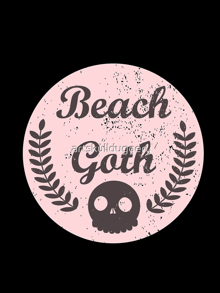 Beach Goth by artskullduggery