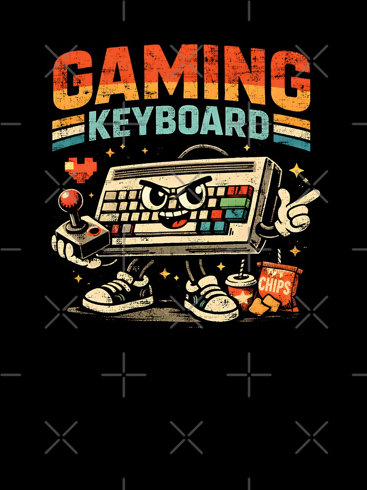 Gaming Keyboard by DemureArtsy