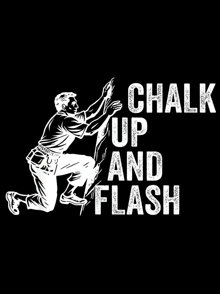 Boulderer Chalk Up And Flash Bouldering by JoyJRamos