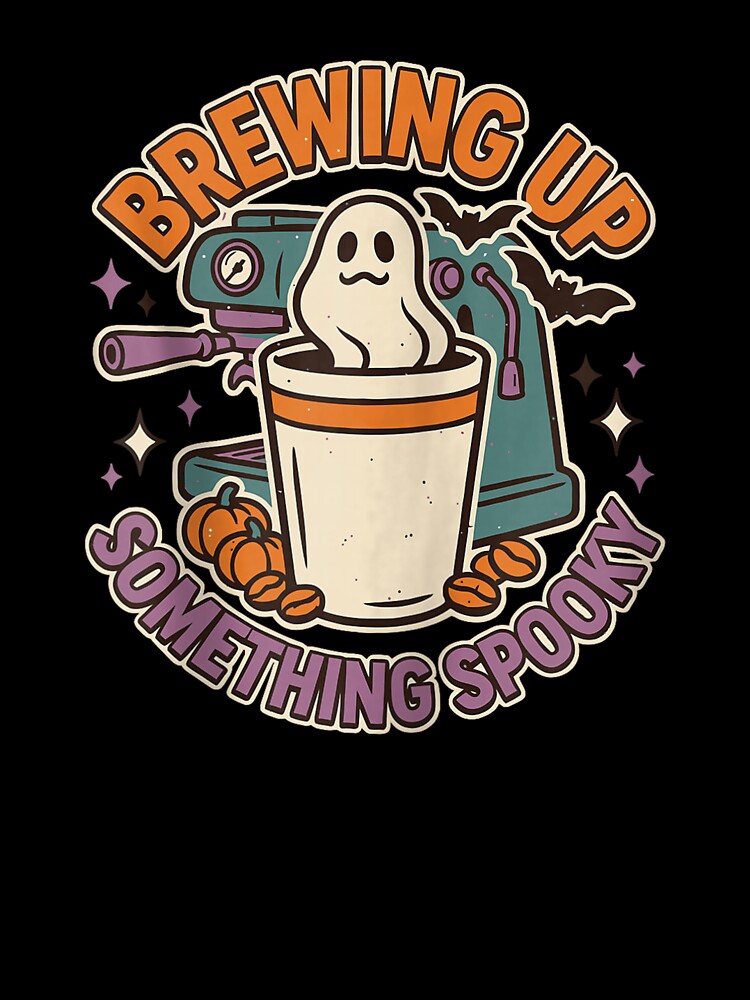 Halloween Barista - Brewing Up Something Spooky Zip Hoodie by matnguc1