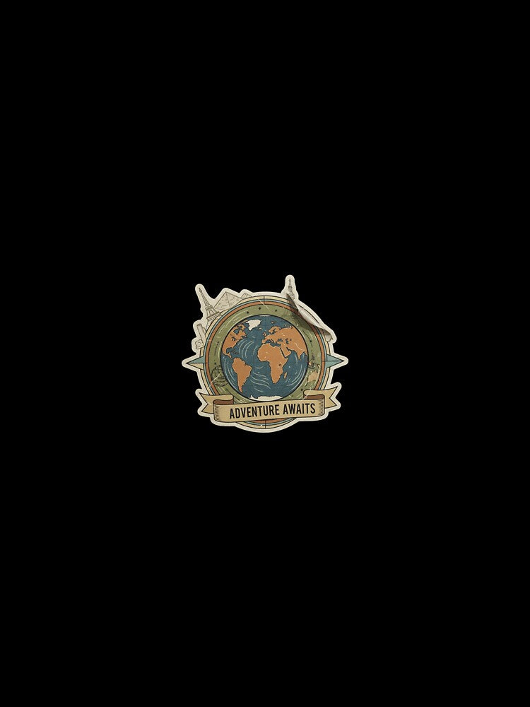 Adventure awaits sticker by hunteroflions