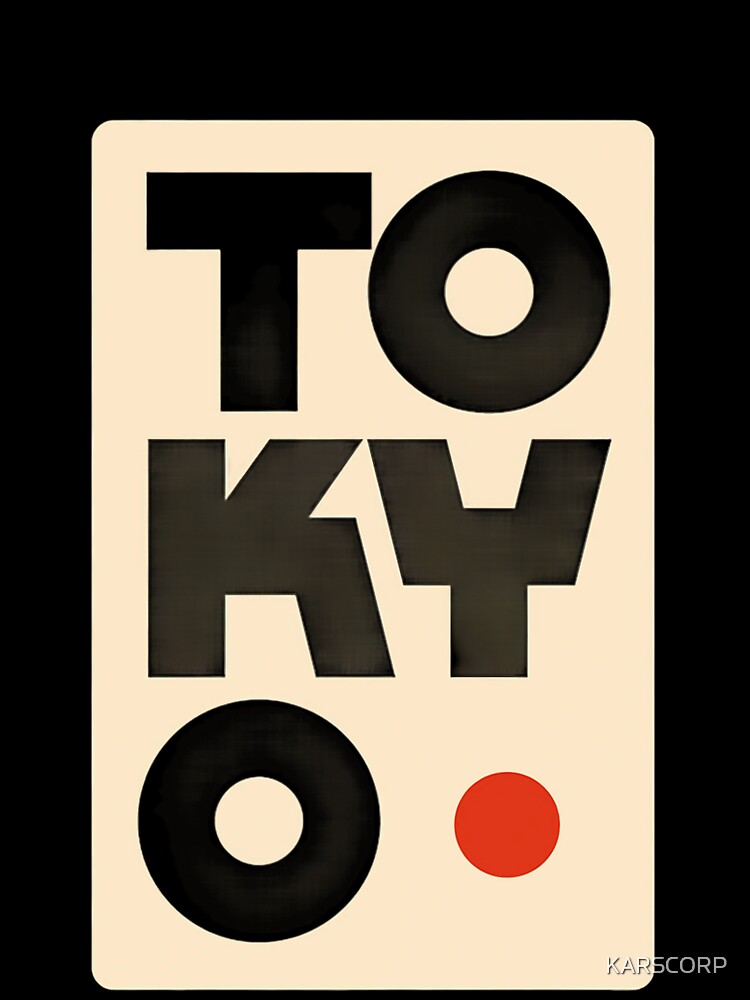 Tokyo Graphic Printed T-Shirt by KARSCORP